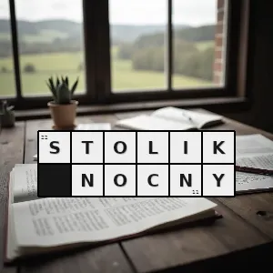 Hasło krzyżówkowe stolik umieszczony przy łóżku - stolik nocny – rozwiązanie, synonimy, podpowiedzi i definicje krzyżówkowe